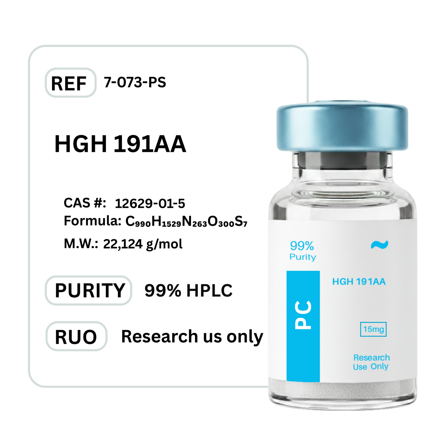HGH 191AA (Somatropin) - Premium Research Peptide