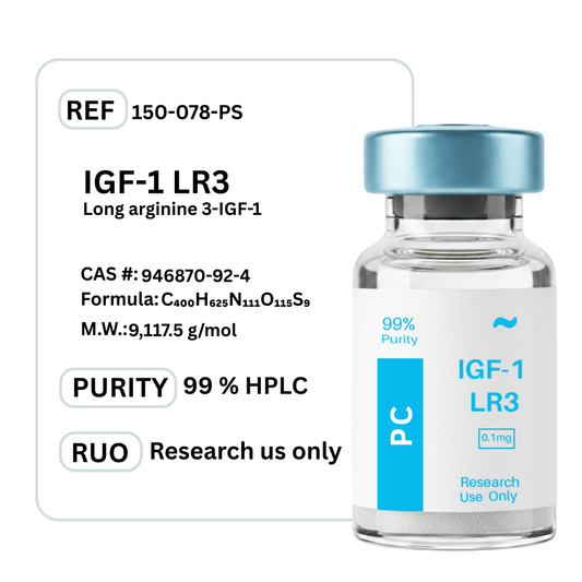 IGF-1 LR3 (Long R3) - Premium Research Peptide